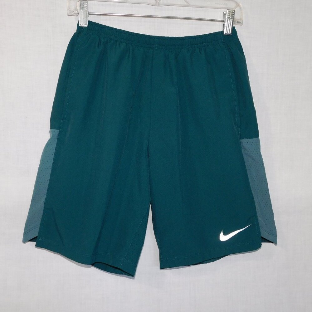 Nike Flex Dri-Fit  Challenger Running athletic Shorts Green 9" Men's S